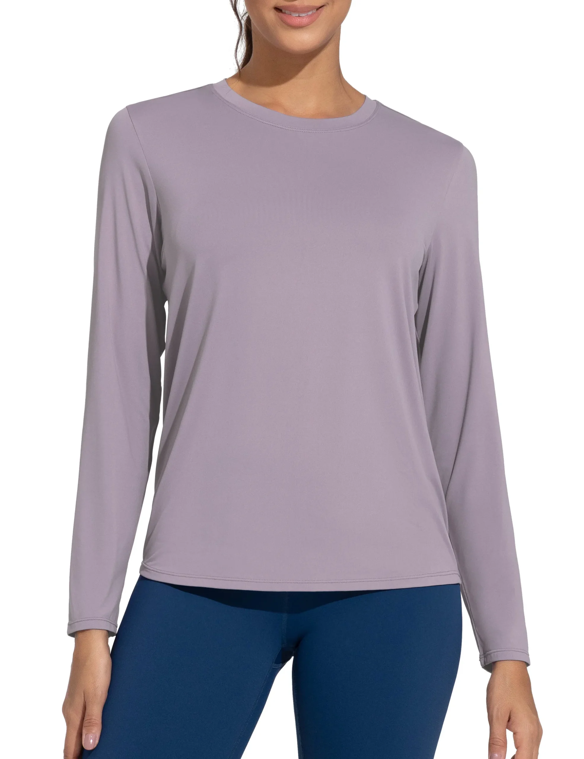 Women's Ultra Soft Long Sleeve Workout Shirts - Image 4