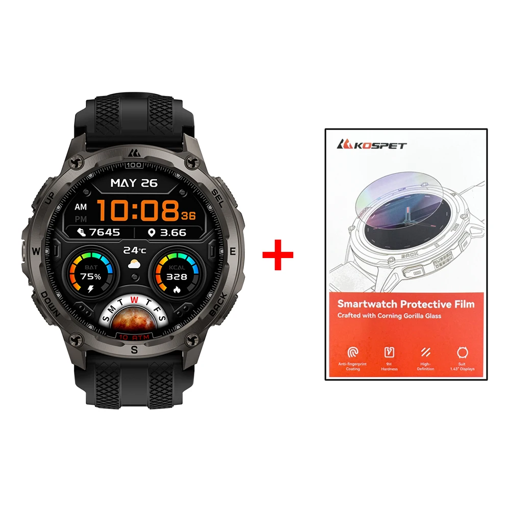 KOSPET Tank T4 Smart Watch for Men - Image 9