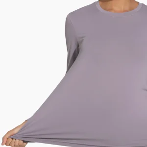 Women's Ultra Soft Long Sleeve Workout Shirts - Thumbnail Image 7