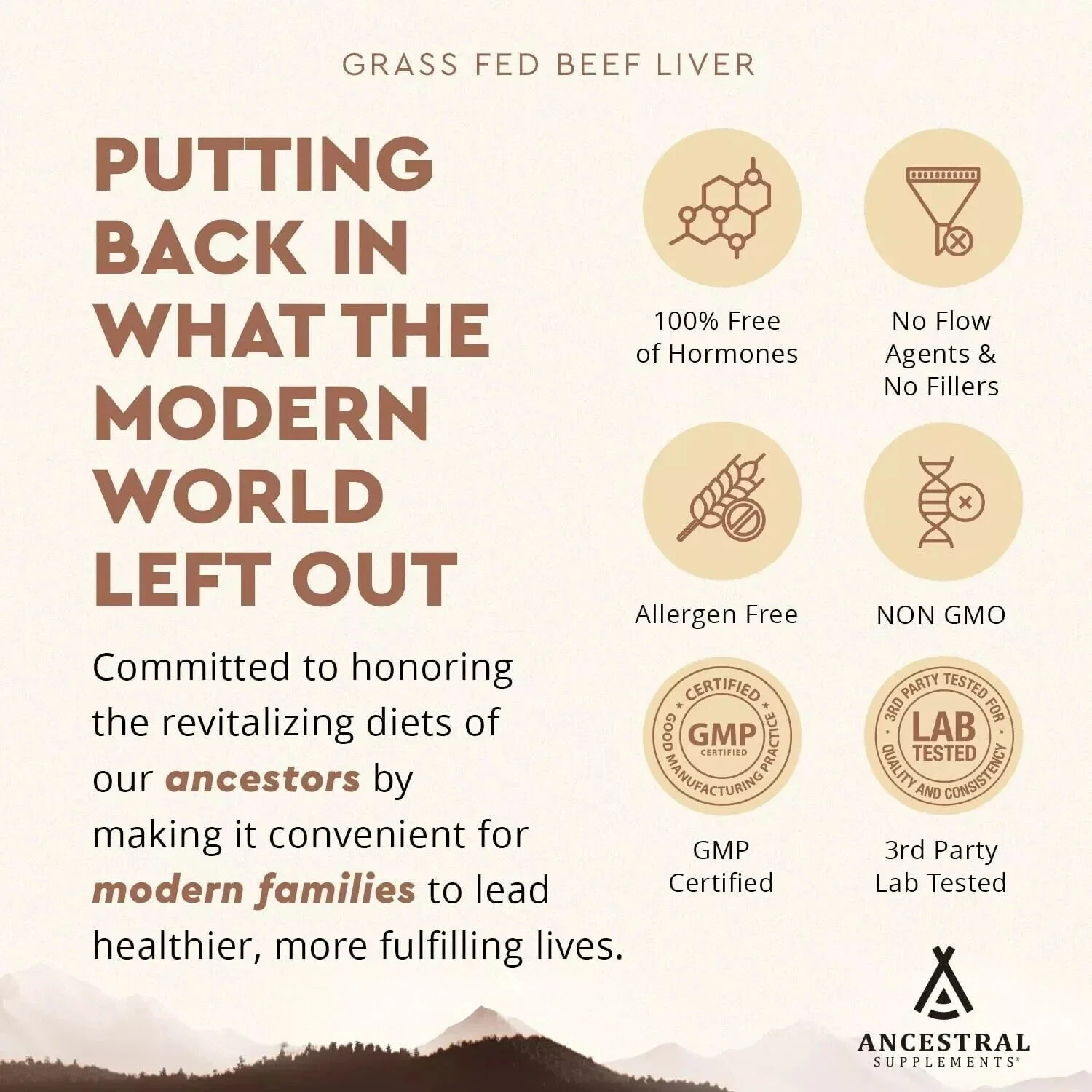 Grass Fed Beef Liver 180 Capsules - Image 3