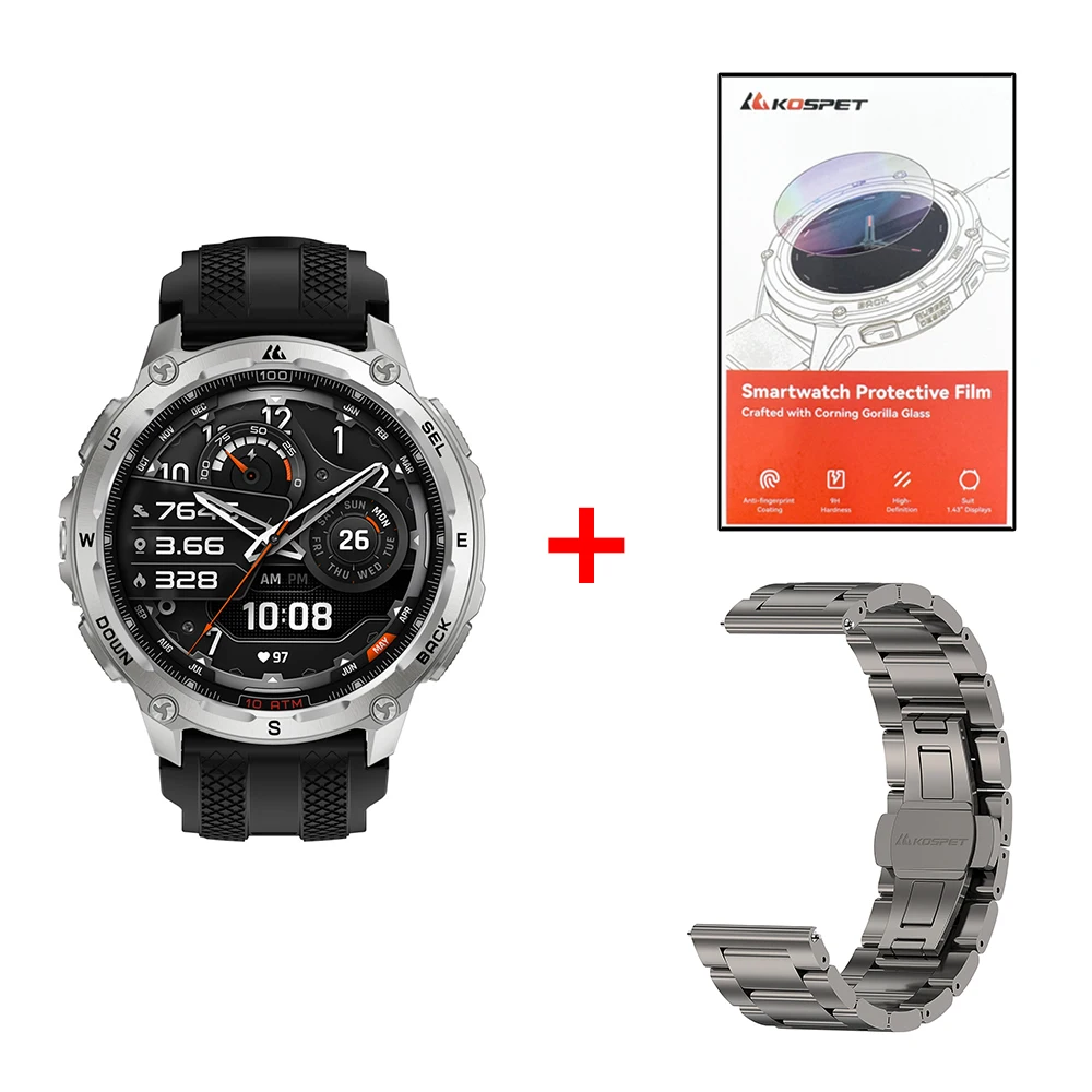 KOSPET Tank T4 Smart Watch for Men - Image 4