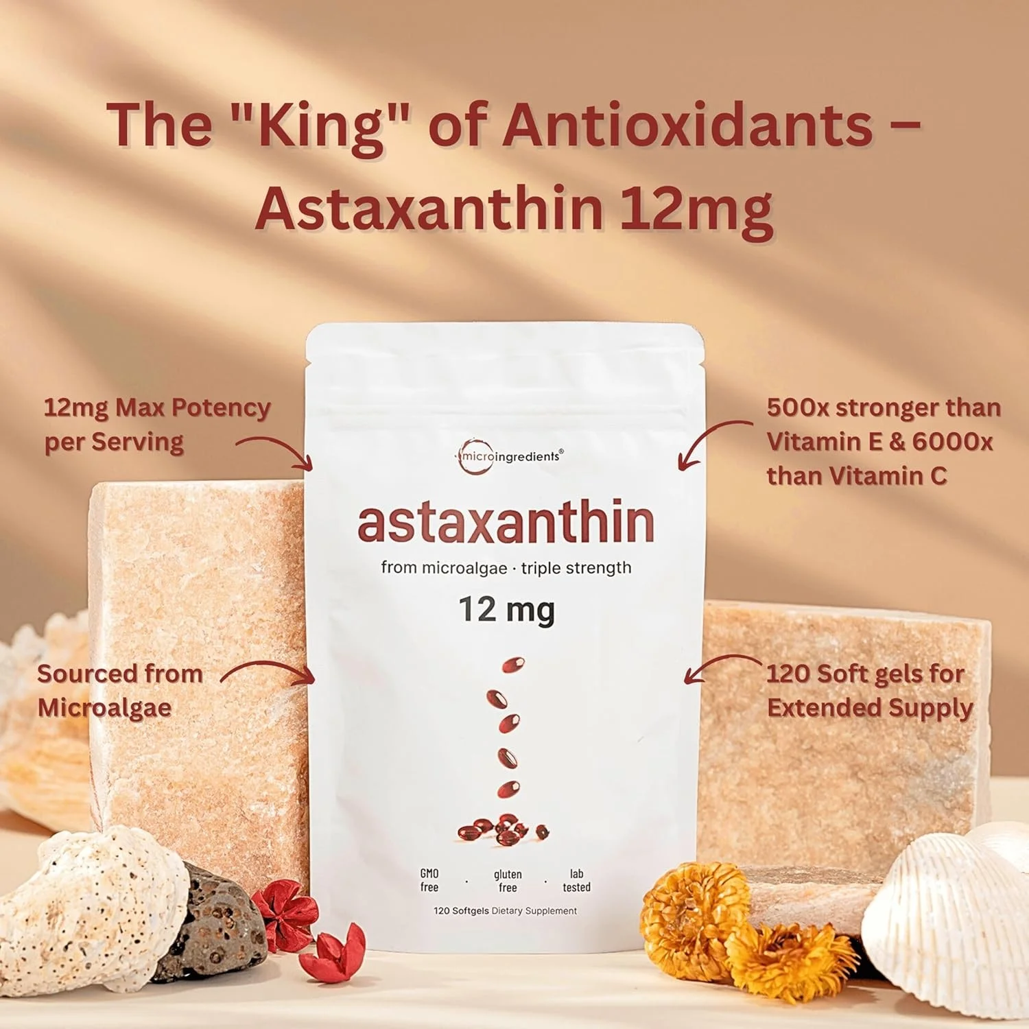 Astaxanthin 12mg with MCT Oil - Image 2