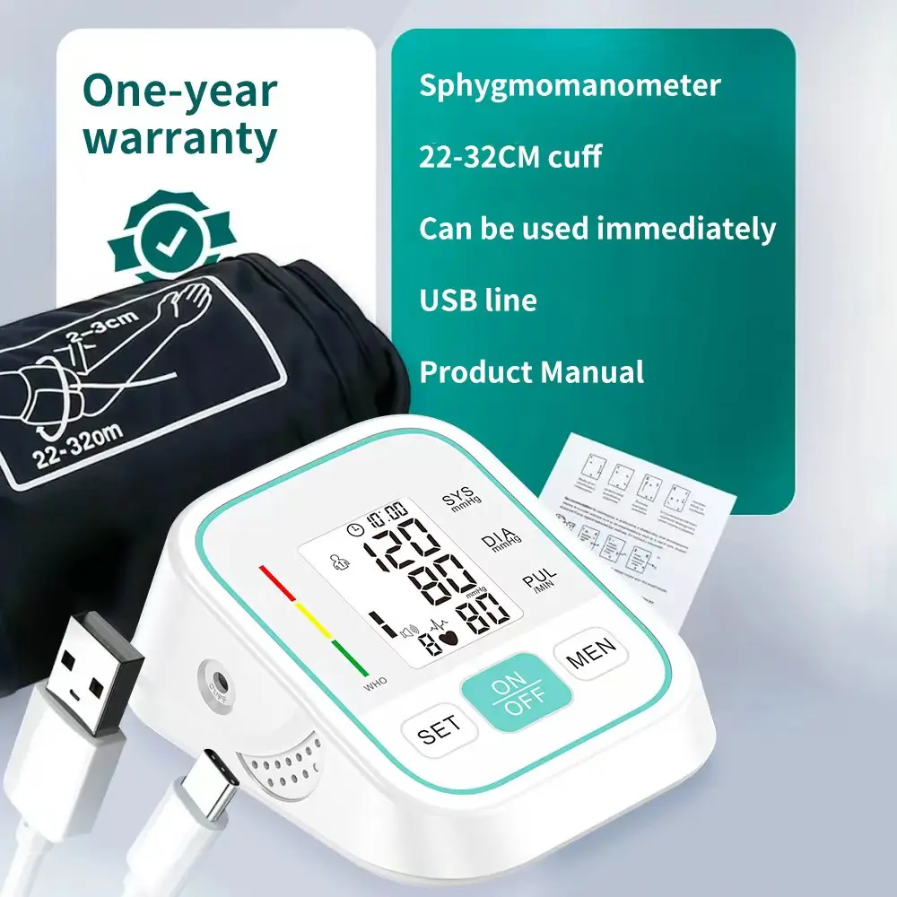 Upper Arm Blood Pressure Monitor Digital Automatic - Image 3