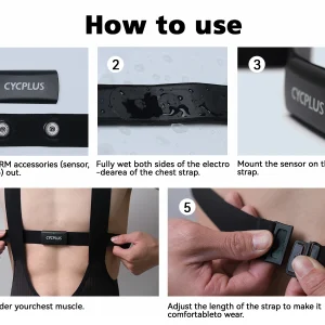 CYCPLUS H2 Heart Rate Monitor Chest Strap - Thumbnail Image 4