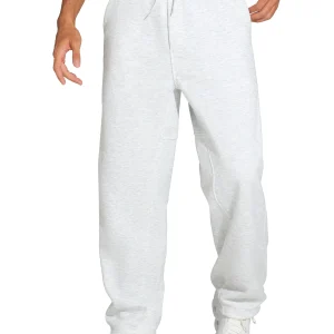 Men's Baggy Sweatpants Fleece Drawstring Straight Leg - Thumbnail Image 3